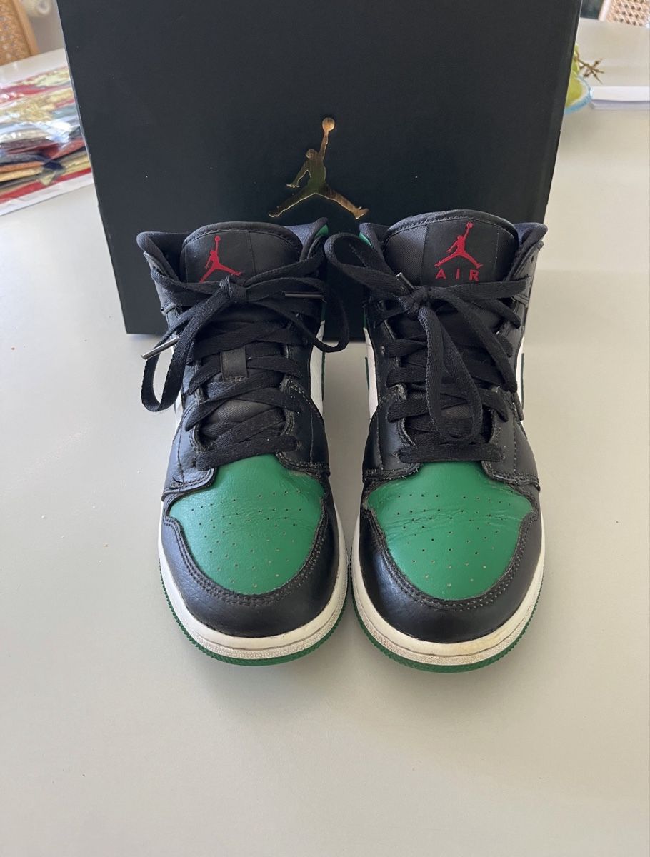 Jordan Herrenschuhe: Air Jordan 1 mid pine green – Gebraucht aus Trogen von sof_y67n 1