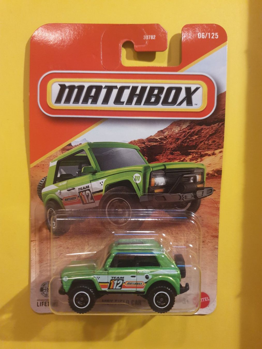 Matchbox Modellini d'auto: Matchbox MBX FIELD CAR – Nuovo e nell'imballaggio originale da Oftringen venduto da Rotor