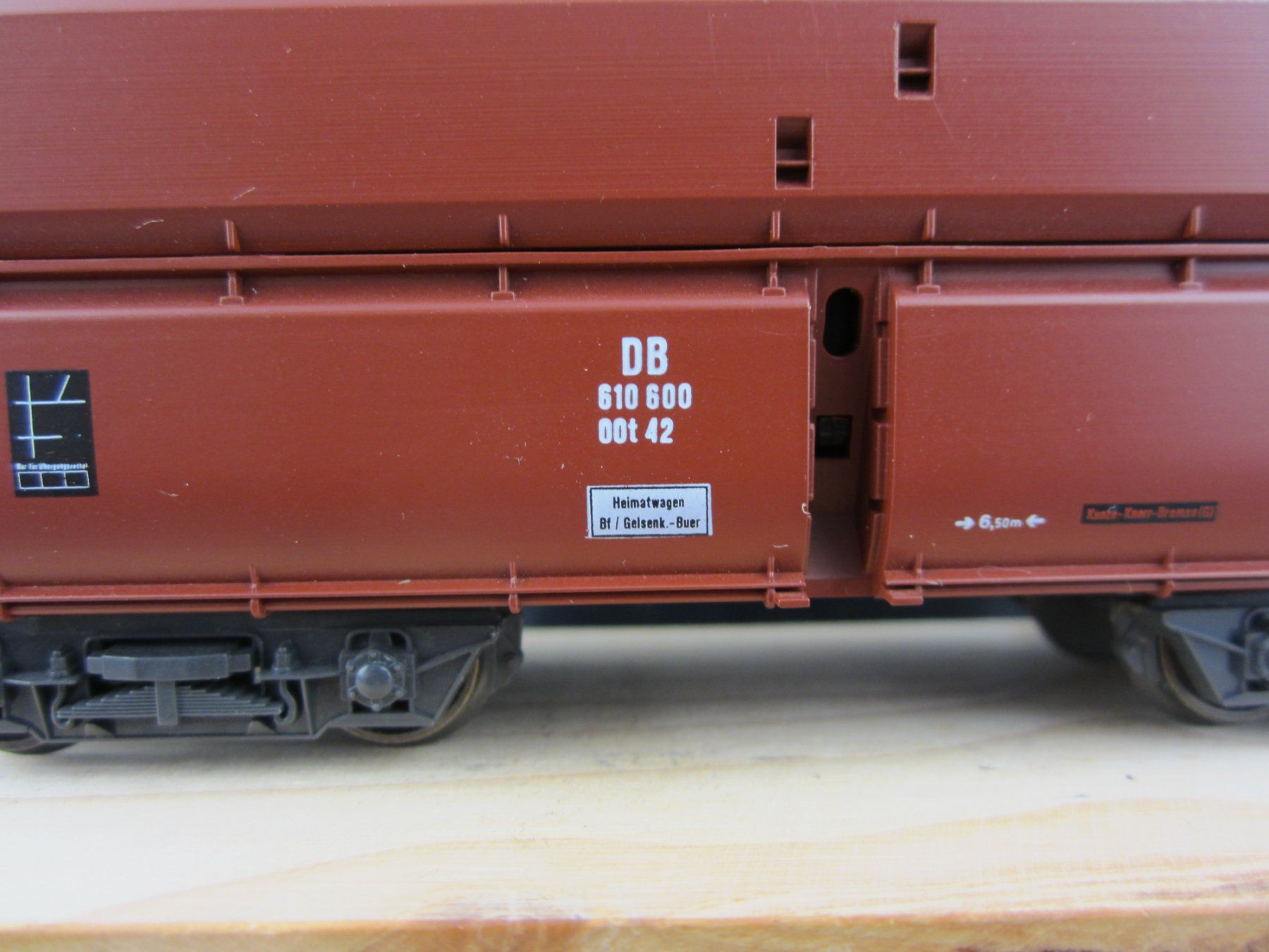 Roco Modellini di ferrovie: Roco 46239 DB Kohlentransporter, mit OVP, DC, KK – Usato da Malters venduto da Marosko 3