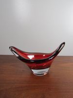 Mid Century Murano Glasschale Vintage Venetia art  1960s