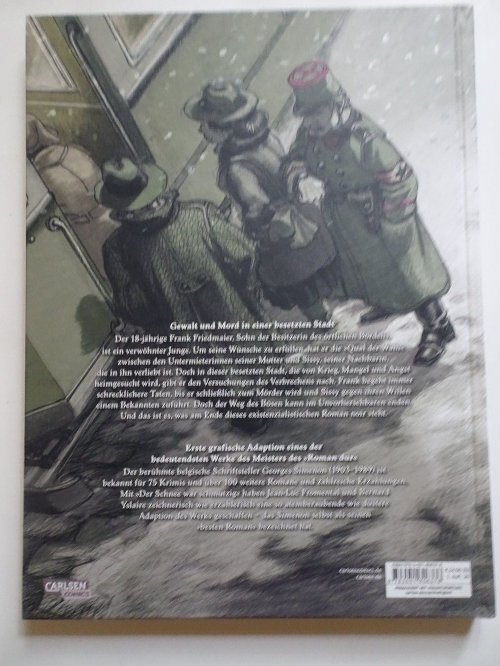 Fumetti: Comic "Der Schnee war schmutzig" von Georges Simenon – Usato da Schönenwerd venduto da schnitzunddrunter 1