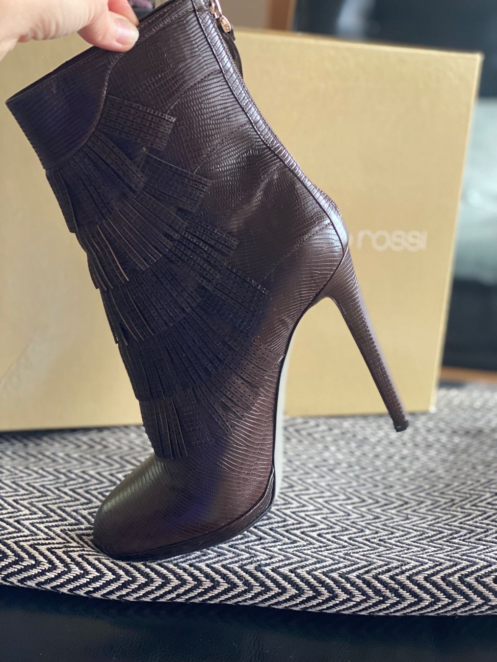 Sergio Rossi Scarpe da donna: Sergio Rossi Stiefelette – Nuovo (secondo la descrizione) da Uster venduto da Charis5 1