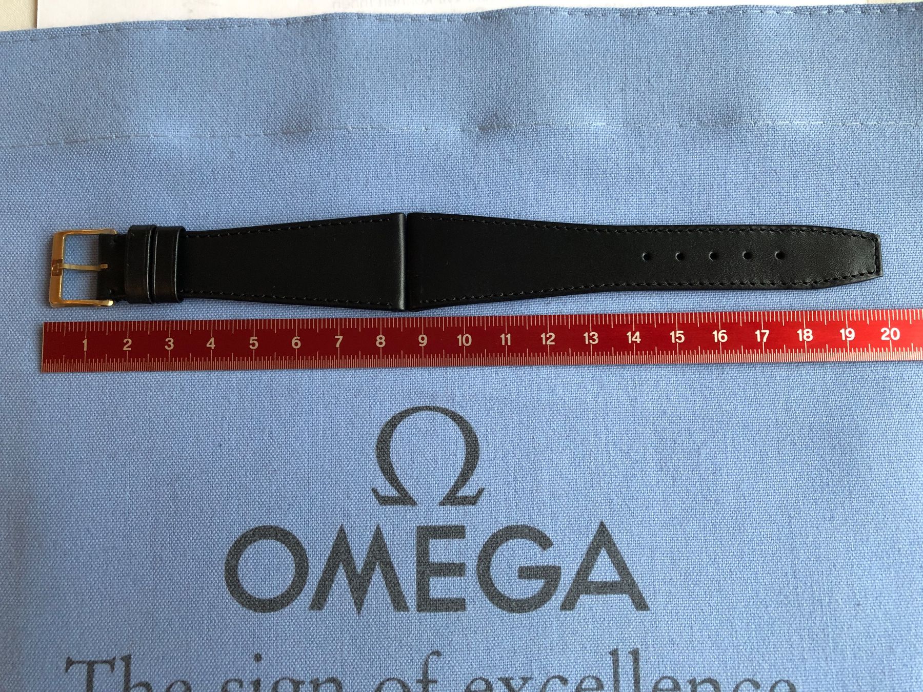 Omega Uhren: Omega Uhrenarmband 24mm. Original – Neu (gemäss Beschreibung) aus Biel/Bienne von winnertaco 4