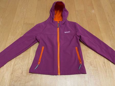 Softshell XLT Jacke Regatta Gr. 128 lila-orange