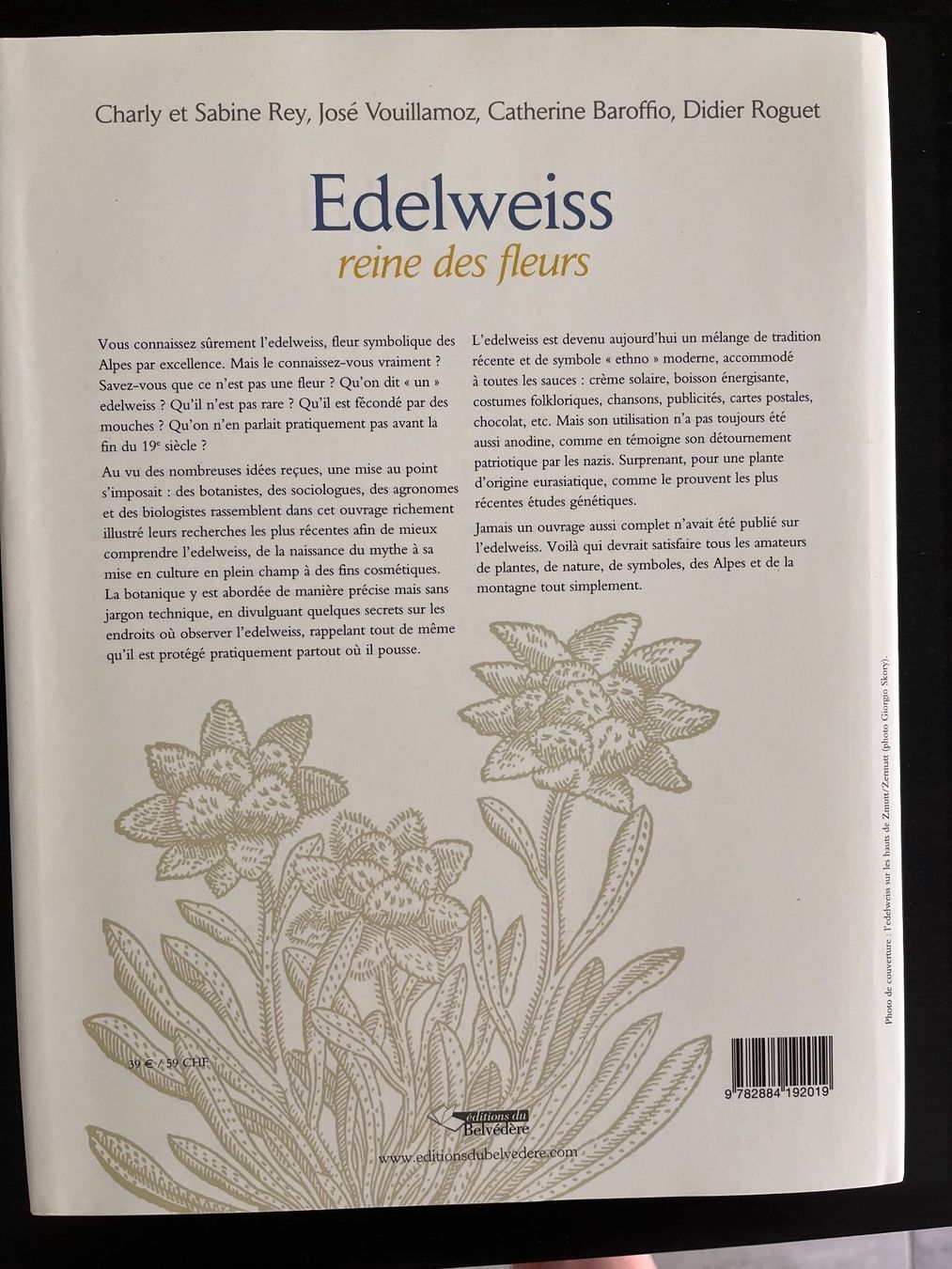 Bücher: Edelweiss, La Reine des Fleurs – Gebraucht aus Lausanne von Kinga_Shopaholic 6