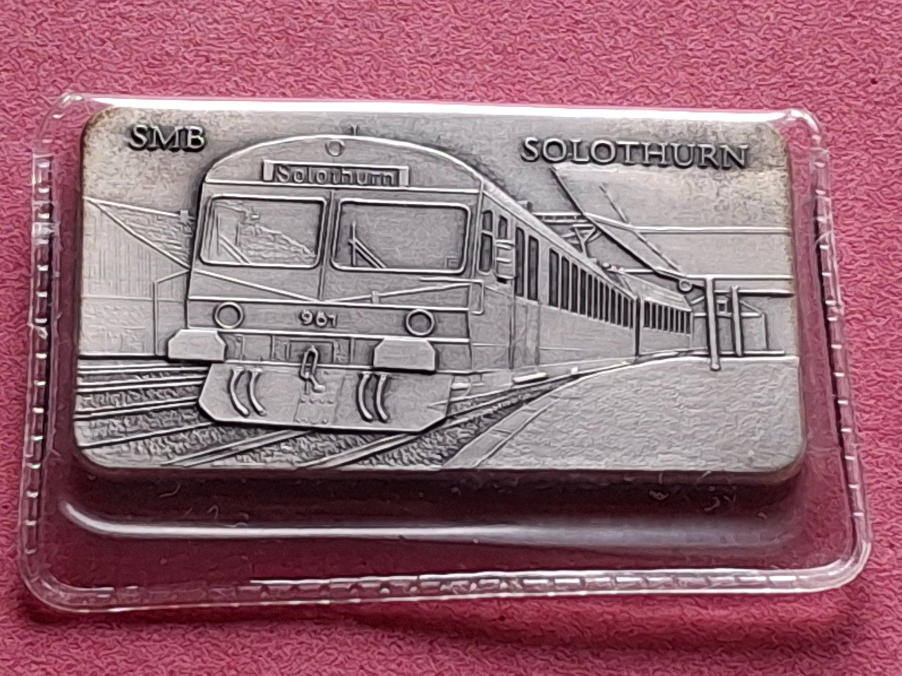 Edelmetalle: CH EISENBAHN - SOLOTHURN - OVP – Gebraucht aus Boniswil von dpd4coins