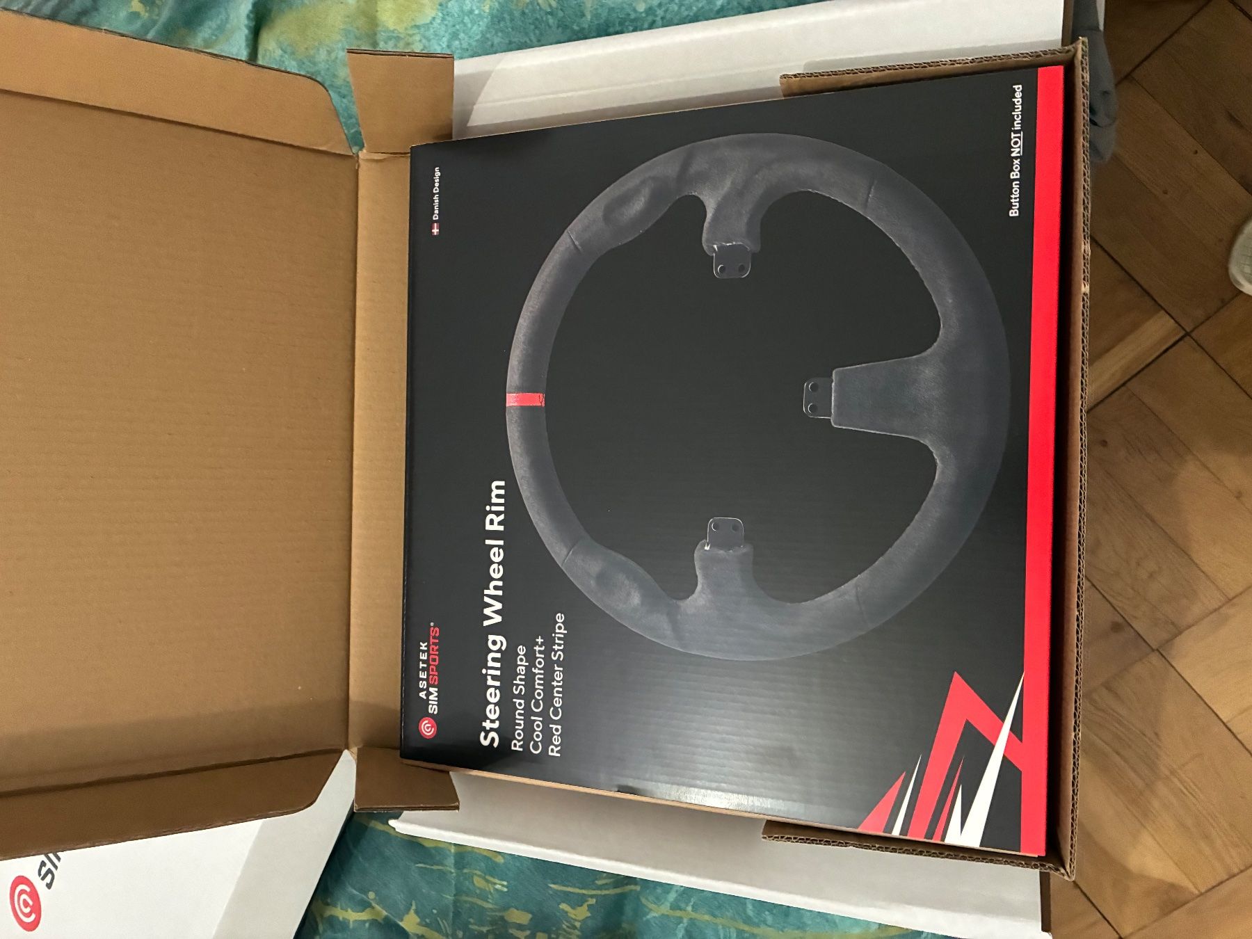 Controller: Asetek round rim comfort + – Neu und originalverpackt aus Genève von Milanscarr 1