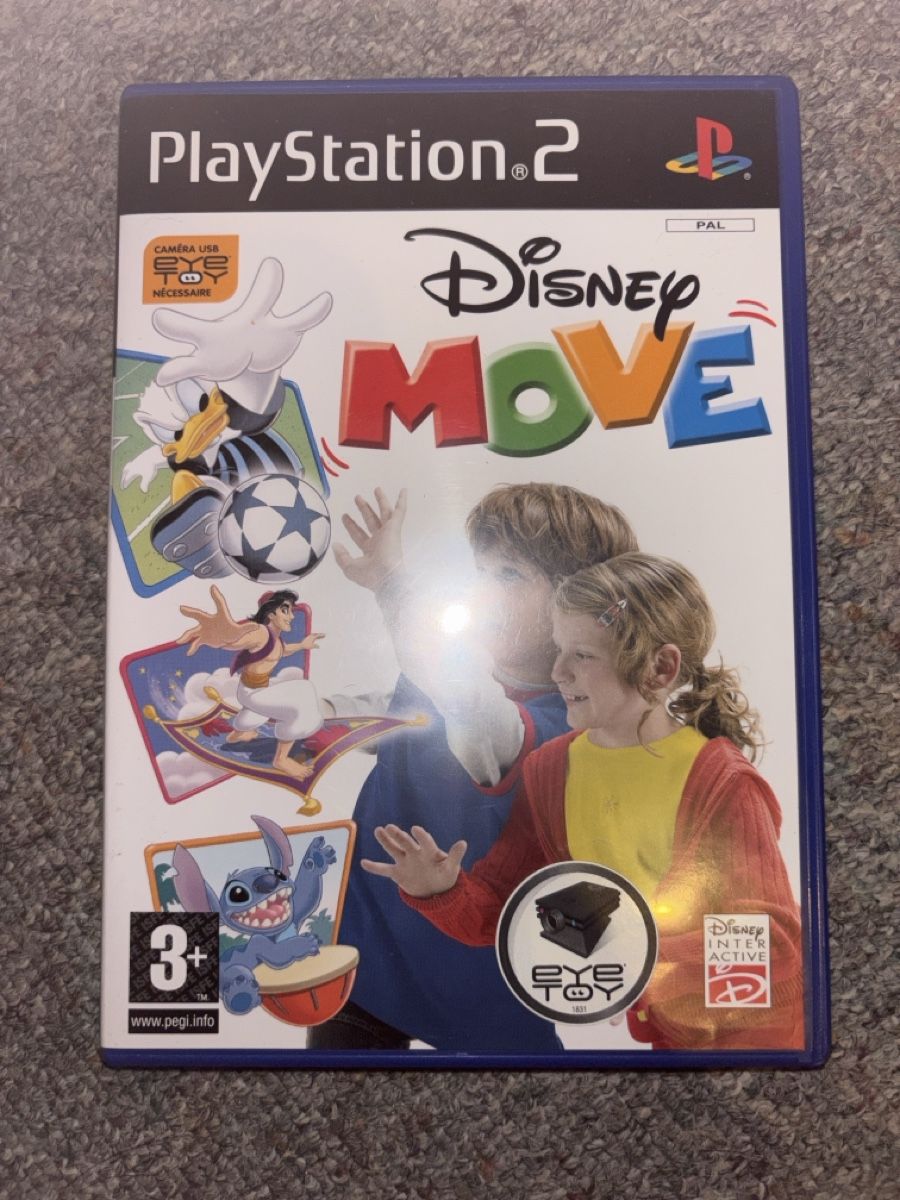 Disney Giochi: Jeu PS2 - Disney Move Eyetoy – Usato da La Chaux-de-Fonds venduto da lea_77ly