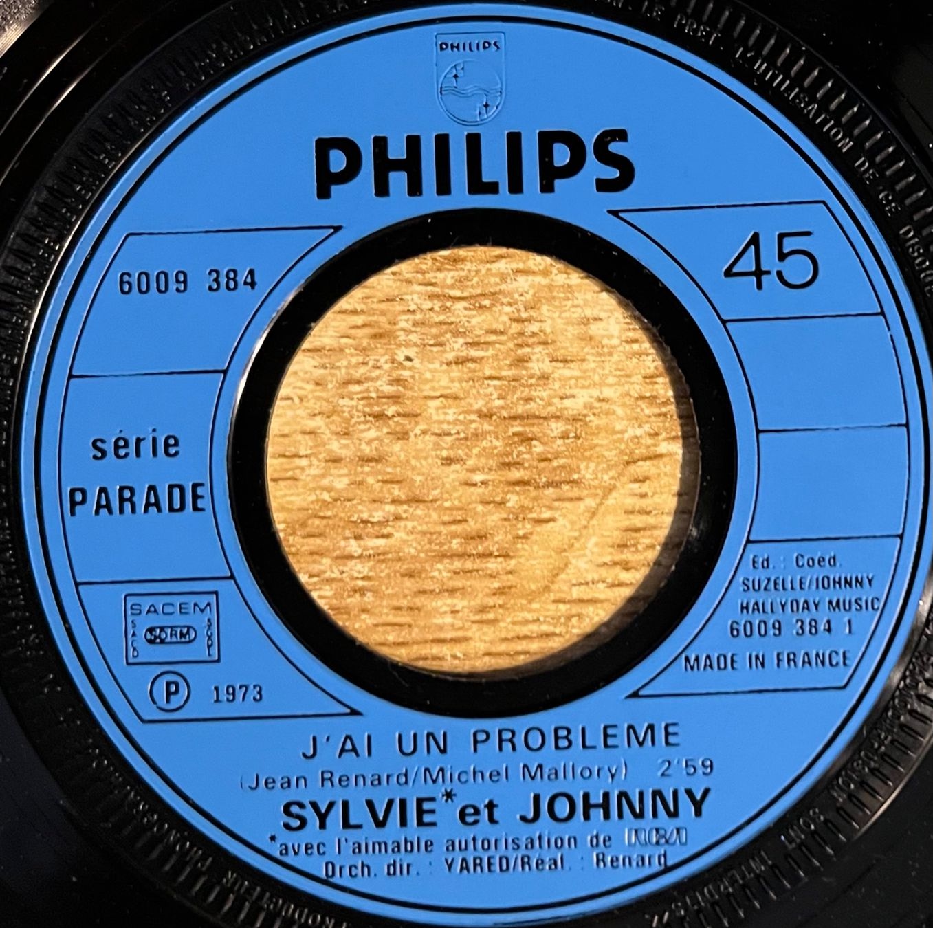Dischi in vinile: SYLVIE & JOHNNY - J'AI UN PROBLÈME – Usato da Bussigny venduto da vinyl-pas-cher 2