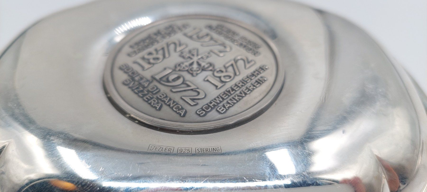 Jezler Ciotole: Silber Schale Bankverein – Usato da Dielsdorf venduto da anabur 2