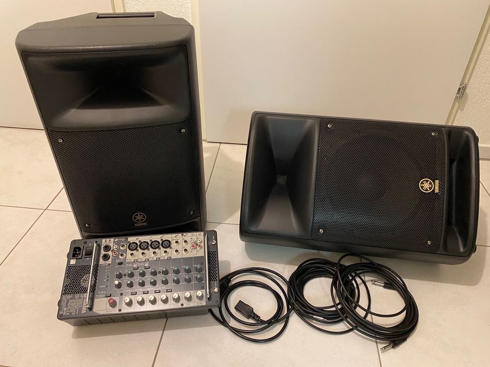 Yamaha Stagepas 500 Portable PASystem Kaufen auf Ricardo