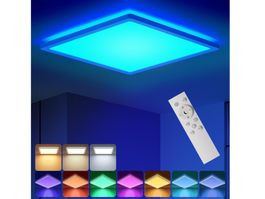 LED Farbwechsel Deckenleuchte 24W 2400LM mit Fernbedienung