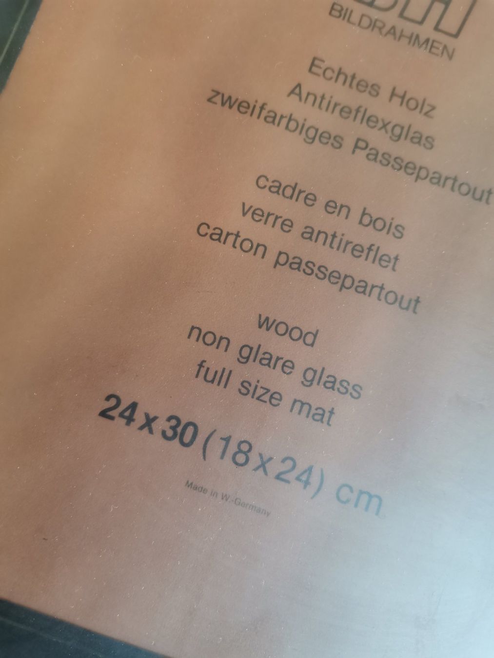 Bilderrahmen: Bilderrahmen aus Holz, Wechselrahmen, Rahmen. – Gebraucht aus Wiedlisbach von materialkreislauf 1