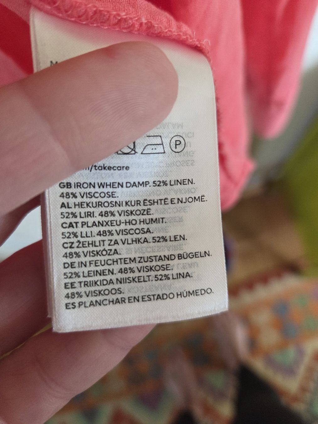 H&M Camicette: Damen Bluse / Hemd Grosse M H&M Linnenblend  – Usato da Walchwil venduto da Petulas 3