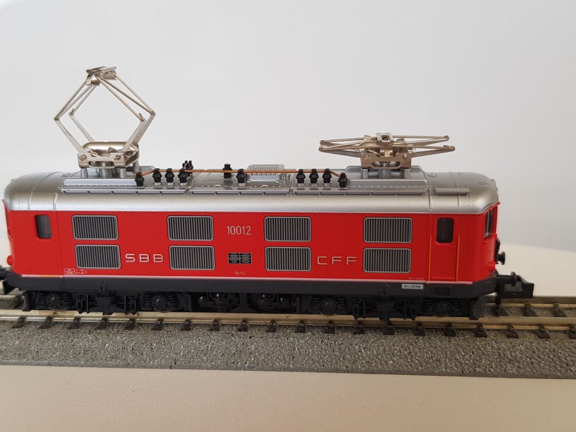Kato Modelleisenbahnen: KATO 11604 SBB Re 4/4 I #10012 Pendelzugversion – Neu (gemäss Beschreibung) aus Mittelhäusern von Sbe3147 2