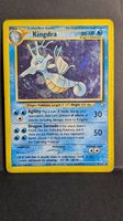 Kingdra EN Neo Genesis Swirl 8/111Holo Rare Pokemon Vintage