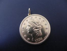 Medaille Genève Piaget Horlogers Joailliers 1874