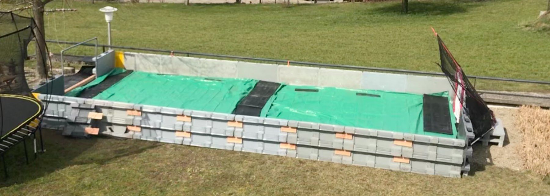 Revêtements de sol: Liquidation *** Glice Synthetikeis Eisbahn – D'occasion à Guntalingen par Phm0 1