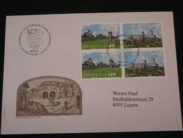 Werbemarken Europa FDC 2017 Nr. Z230 4-Block