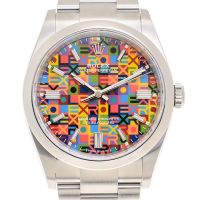 NEU Rolex Oyster Perpetual Color 36 MM August