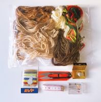 Neu! Zubehör von Näh und Basteln: Garn, Fingerhut, Schere …