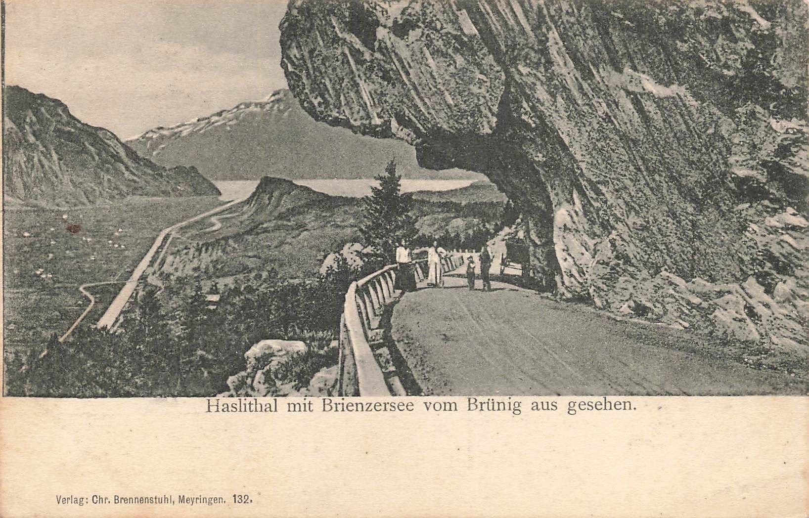 Cartoline postali: Haslithal mit Brienzersee – Usato da Biasca venduto da Blenio71