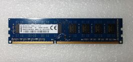 Kingston 8 GB DDR3 DIMM RAM  -  PC3L-12800U  (1600 MHz)