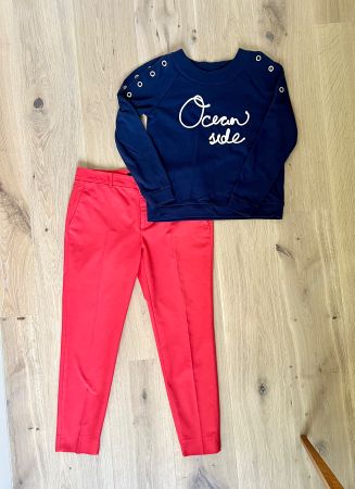 Sommer Hose Rot,Grösse EU 42,, top Zustand für den Sommer