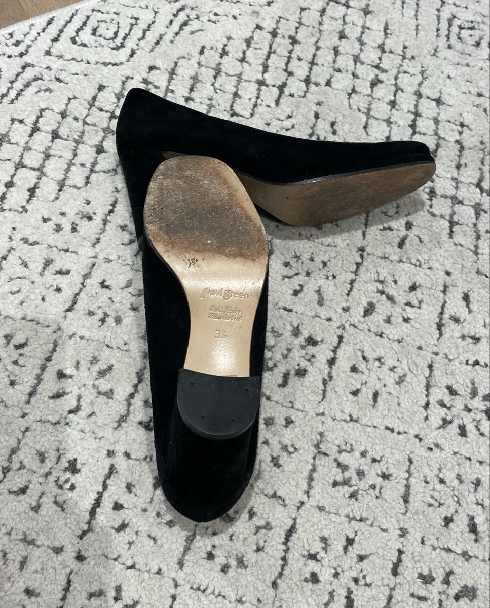 Scarpe da donna: Paul Green Pumps Schwarz Wildleder – Usato da Baar venduto da smile_22 1