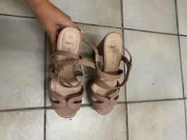 Elegante hell Rosa Schuhe