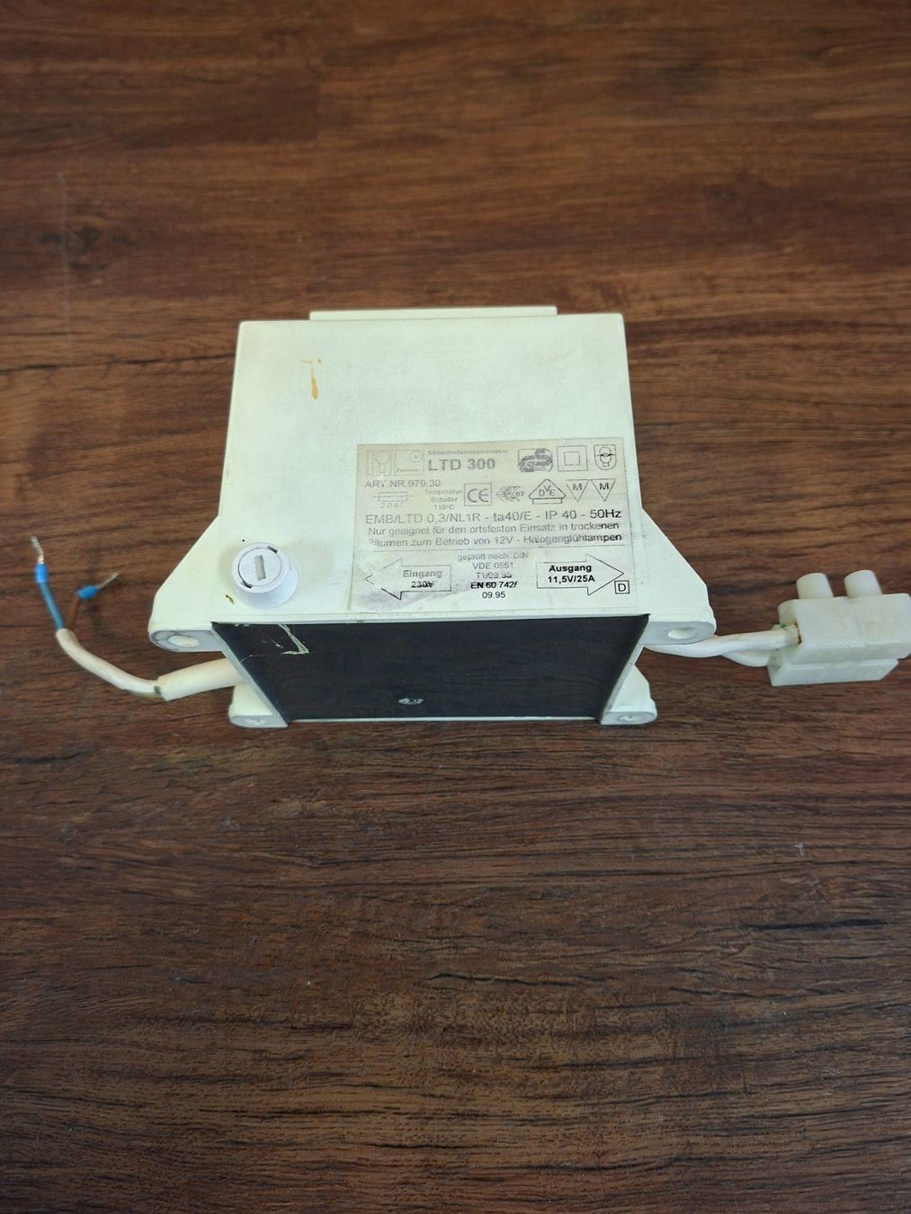 Paulmann Componenti elettronici: Transformator 12V 300W – Usato da Niedergösgen venduto da piccorx5 1