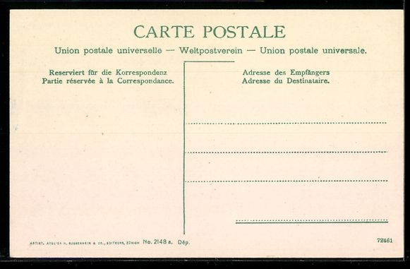 Cartoline postali: AK Gryon, Grand Hotel – Usato da Berlin venduto da bartko-reher 1