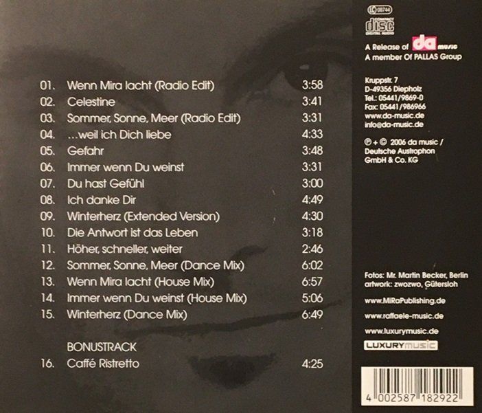 CDs: Raffaele - Such mich in meinen Liedern – Gebraucht aus Grüningen von azulgris 1