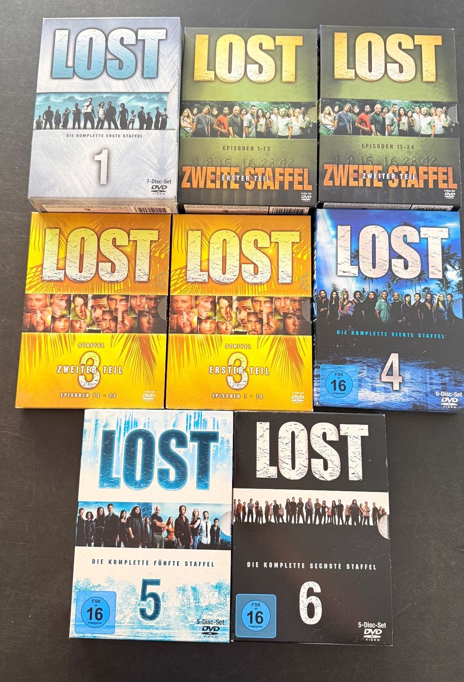 Tutti i DVDs: Lost DVD Sammlung Staffel 1-6 – Usato da Muri AG venduto da Madoxx72