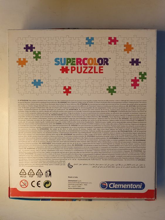 Disney Animals Supercolor Puzzle 2 x 20 Teilig (Gebraucht) in Zürich ...