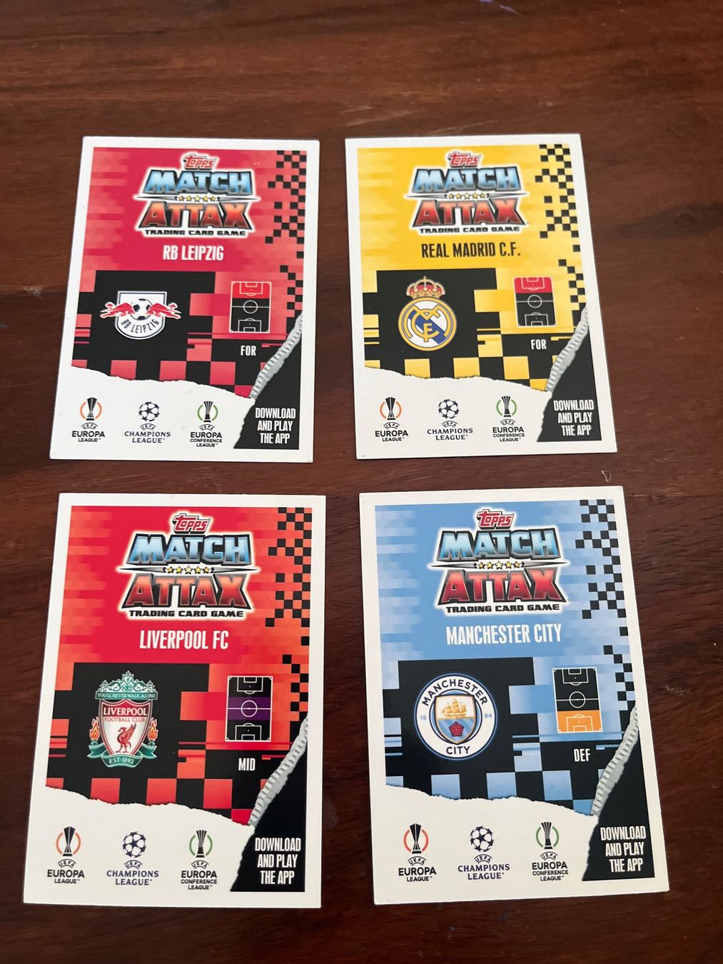 Topps Sammelbilder & Trading cards: Match Attax Next Gen (4 Stück) – Gebraucht aus Liebefeld von clantha 1