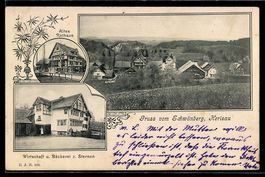 Herisau, Gasthaus und Bäckerei z. Stern