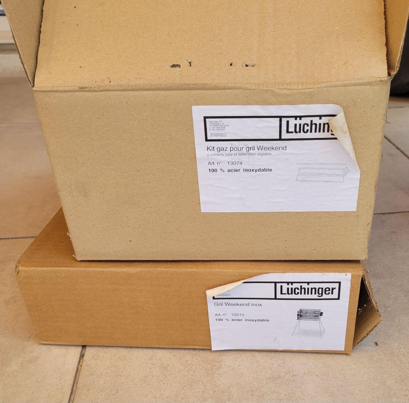 Grills: Gril Week-end Lüchinger, acier inoxydable  – Gebraucht aus Lutry von Telemaque60 2