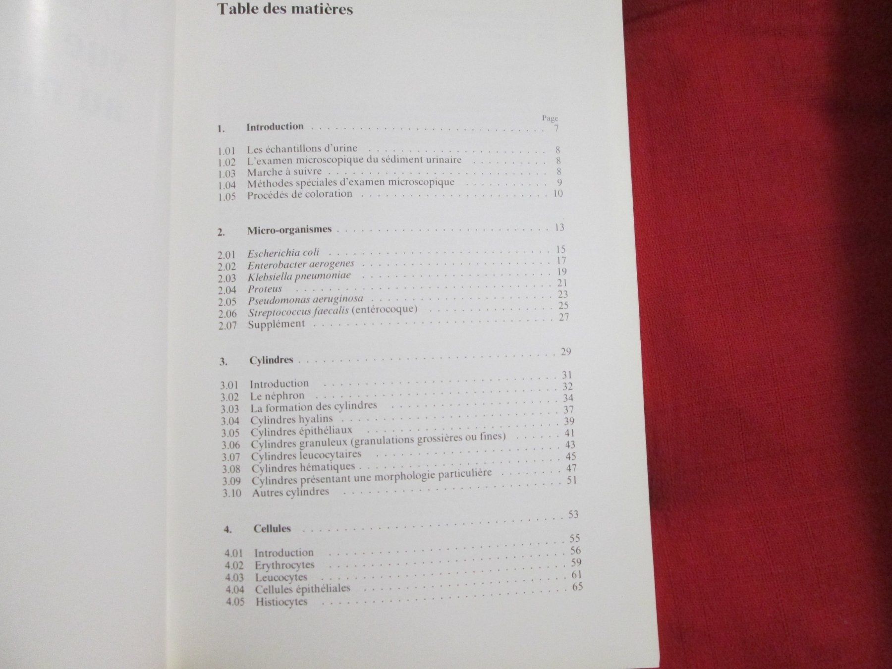 Libri: L'urine vue au microscope – Usato da Neuchâtel venduto da Dualseele 1