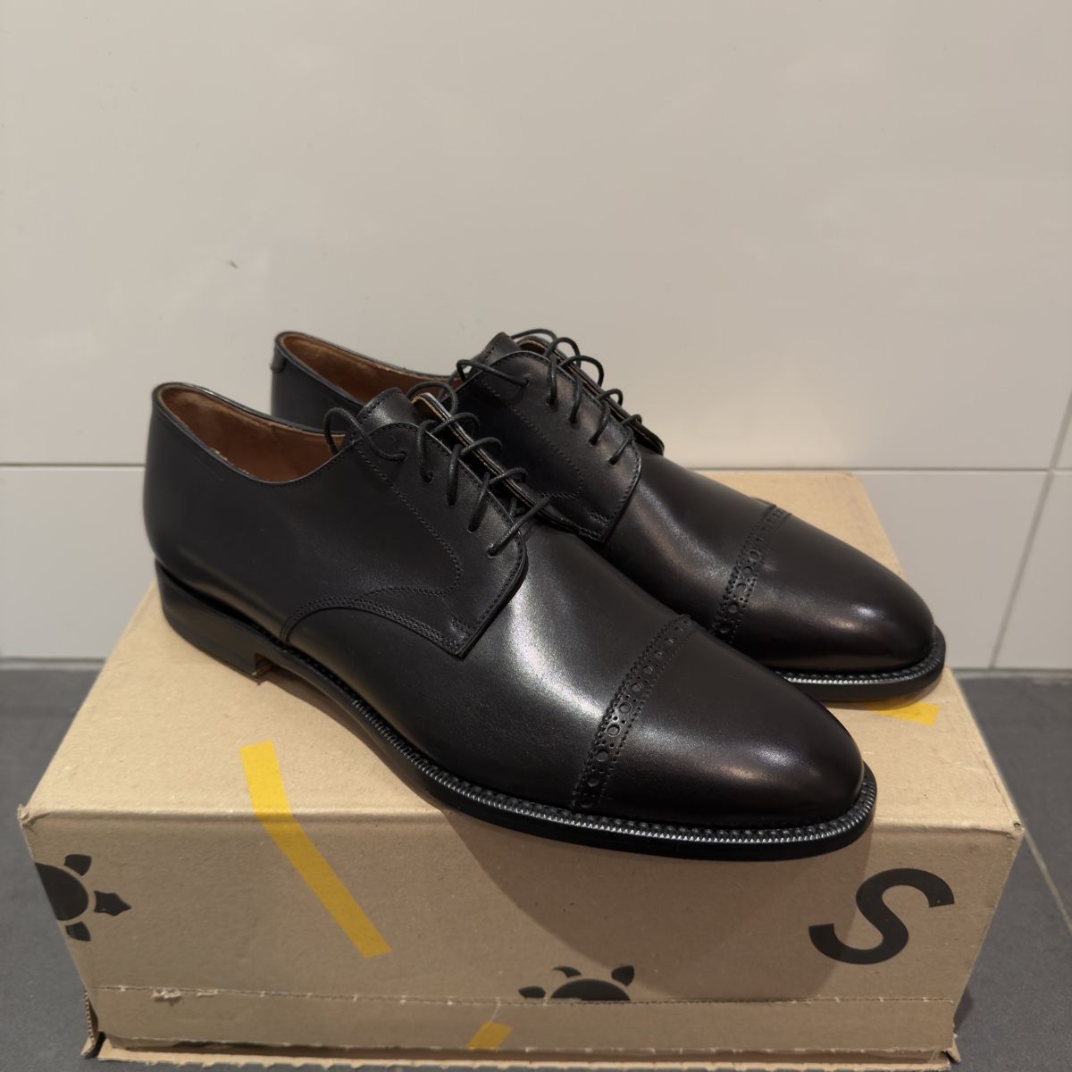Scarpe da uomo: Franceschetti Derby Schuhe Grösse 42 – Nuovo (secondo la descrizione) da Ulisbach venduto da Mithrandirr