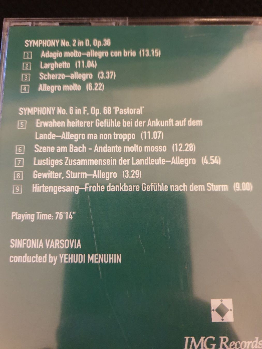 CD: CD Beethoven Symphony No. 2 – Usato da Felben-Wellhausen venduto da Brummbaer90 1