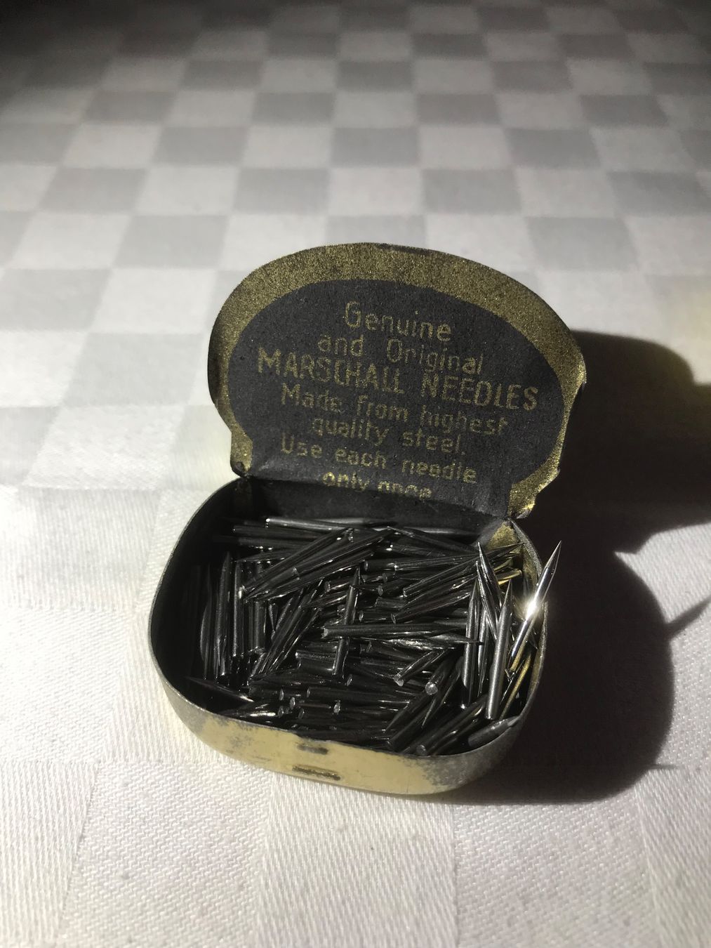 Giradischi: Grammophon Nadeldose, Marshall – Usato da winterthur venduto da Grami1 2