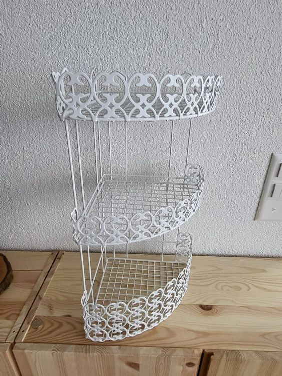 Faszinierend Eckregal Metall Vintage Bilder