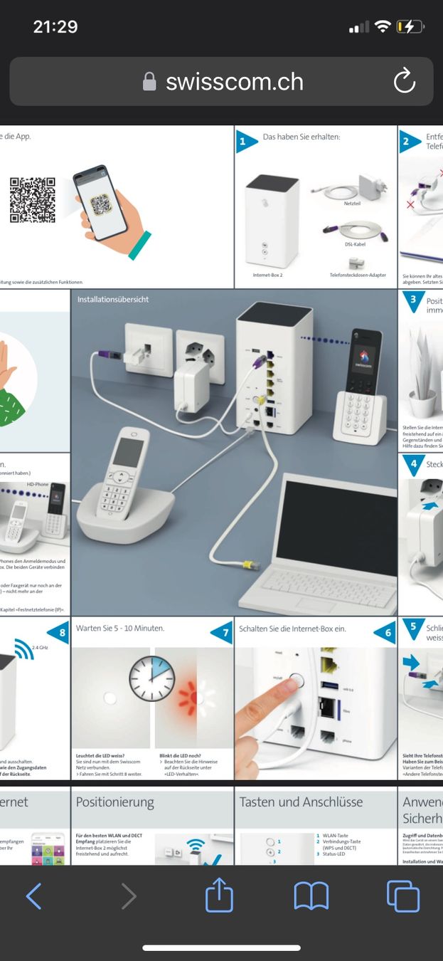 Swisscom Modem & Router: Swisscom Internet Box 2 – Usato da Erlenbach ZH venduto da Ritschly 1