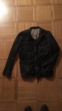 Lederjacke