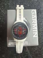 Garmin Approach S70 42mm GPS Golfuhr weiss guter Zustand