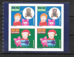 Z184 ** 2 senkrechte Paare Pro Juventute 4.11.2010