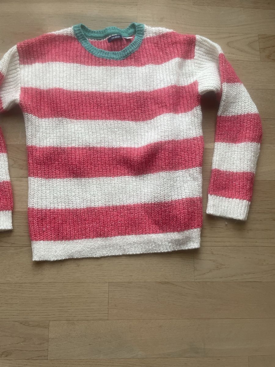 Maglioni & Felpe: Okäidi Mädchen Pullover, gestreift, Grösse 140 – Usato da Steinhausen venduto da Piaweber1943. 1