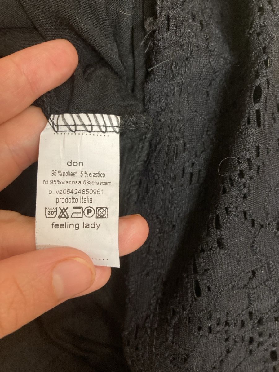 Kleider & Röcke: Freizeitkleid schwarz mit Spitze – Gebraucht aus Urtenen-Schönbühl von alessibas 4