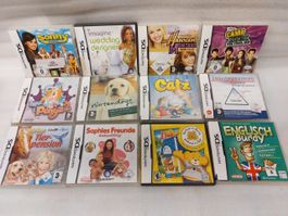12x DS-Spiele auf Deutsch und Englisch – für Mädchen.